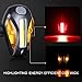 Bodyguard Upgraded LED Bike Wheel Lights - Auto Discolorate, Ultra Bright Bicycle Spoke Lights, Waterproof Light String (1 pack)