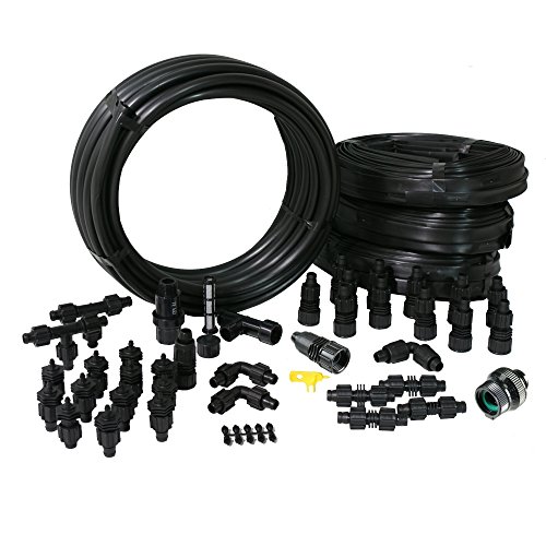 Drip Tape Irrigation Kit for Row Crops & Gardens Premium Size