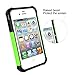 iPhone 4S Case, iPhone 4 Case, CHTech Fashion Shockproof Durable Hybrid Dual Layer Armor Defender Protective Case Cover for Apple iPhone 4/4S (Green)