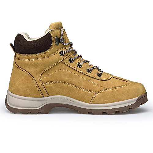 image for Zenobia Outdoor Hiking Shoes For Mens Leather Waterproof Ankle Work Bo