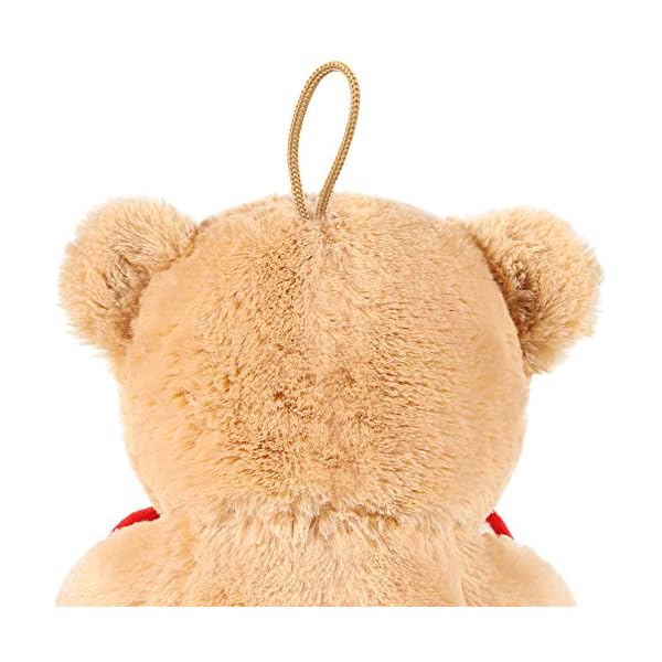 BRUBAKER Teddy Plüschbär mit Herz Rot Beige - Lieblingsmensch - 25 cm - Teddybär Plüschteddy Kuscheltier Schmusetier - Braun Hellbraun – Bild 7
