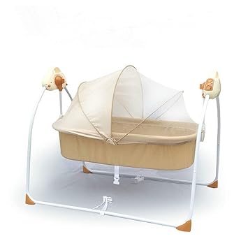 automatic rocking baby bed