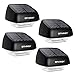 Solar Fence Post Lights OTHWAY Outdoor Waterproof Colorful Decorative Wall Lights Easy Installation Dark Sensing