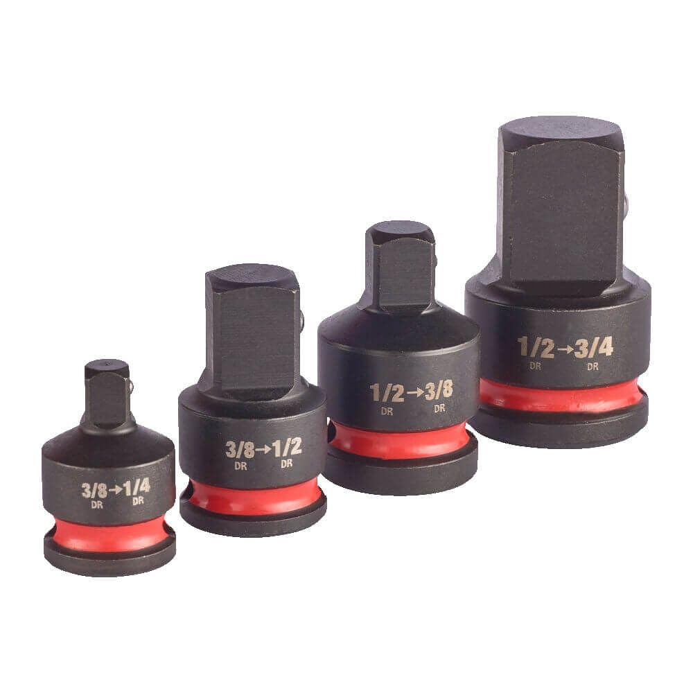 Milwaukee Ratchet Extension/Reduction Adapter Set 4932480356