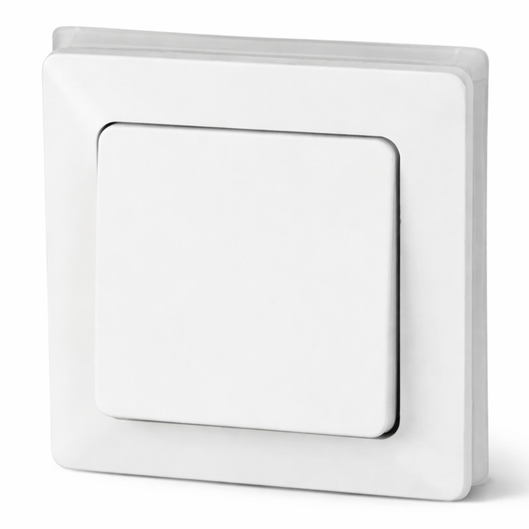 Flush-mounted changeover switch IP44, All-in-One, Series C1 white-matt