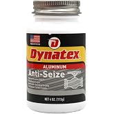 Dynatex Aluminum Anti-Seize 4 oz Can - General Purpose, Prevents Galling Seizing Corrosion, High Heat &amp; Pressure Resistant, Aluminum &amp; Graphite (Single)