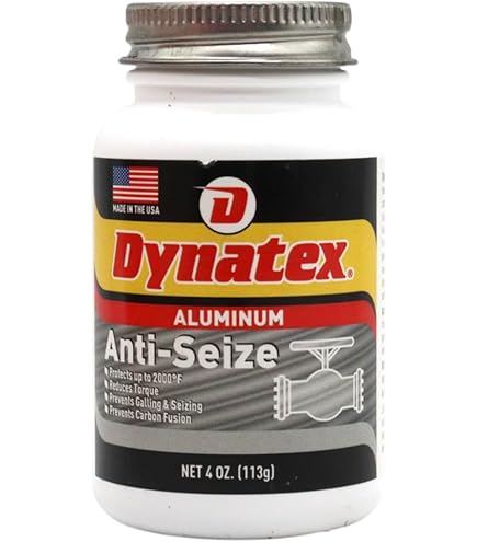 Amazon.com: Aluminum Anti Seize Lubricant | Aluminum Grease | Brake Grease  Pins & Cams | Spark Plugs | Thread Compound | Bolt & Screw Lube | High Temp  | Automotive | Never Seize Paste | 8 Oz Brushtop