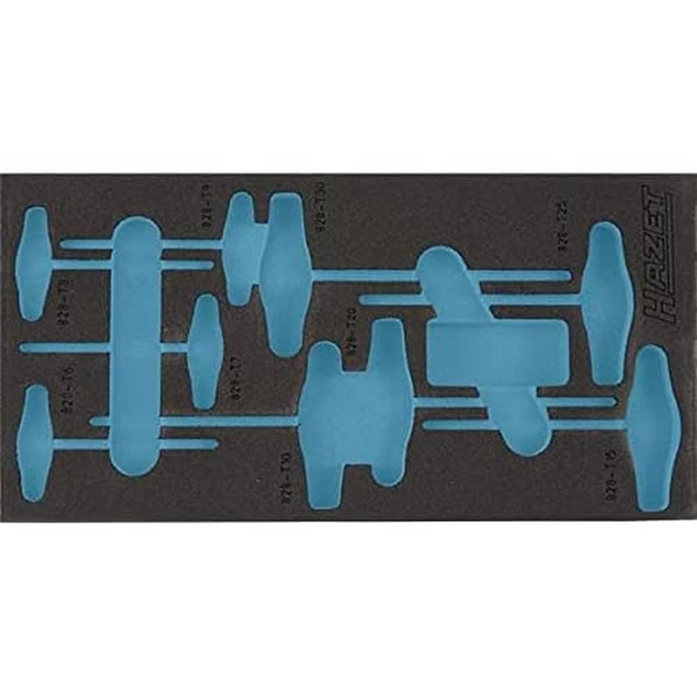 HAZET 163-182L 2-Component Soft Foam Insert - Multi-Colour