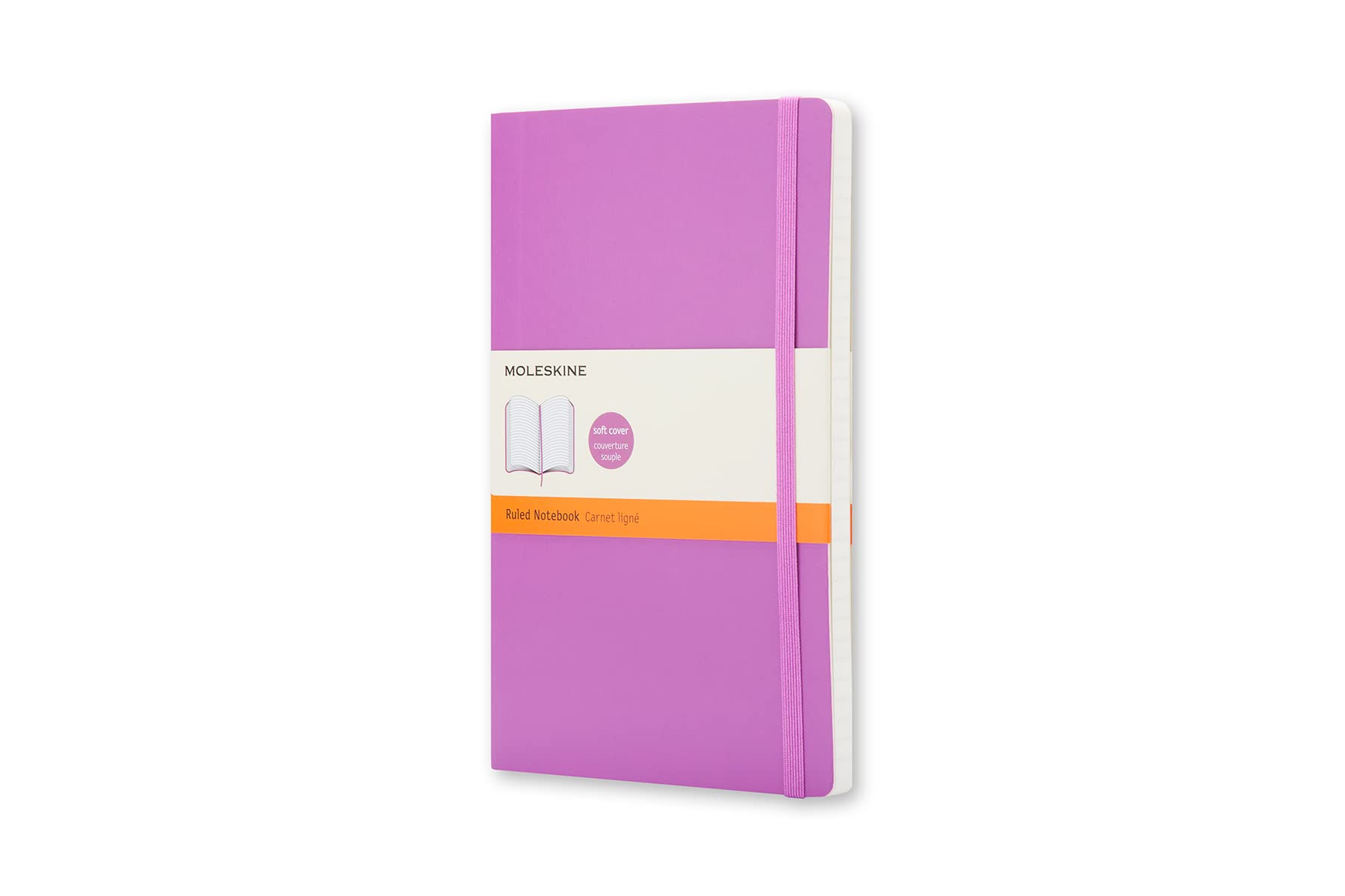 Moleskine Soft Cover Orchid Purple Pocket Ruled Notebook
