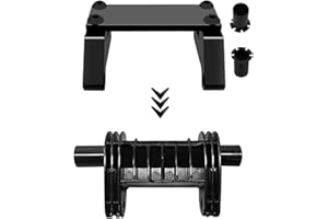 ULZOZN Metal Drive Toggle Bracket Fits for La-Z-Boy Lazyboy Power Recliners Aluminum Repair Parts Black with 2 Plastic Split Bushings