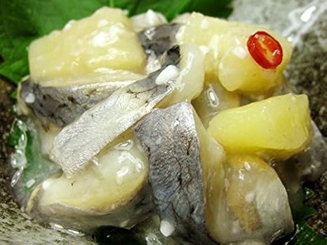 鰊の切り込み 450g ニシンの切込み 辛口 お得用 北海道の伝統珍味 にしんの糀漬け 酒の肴 ご飯のお供 小樽かね丁鍛治 きりこみ 海鮮珍味 漬け 酢〆魚 通販 Amazon