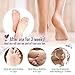 Feel Soft: Exfoliating Foot Peel Mask - 2 Pairs Lavender Scented Peel Mask, Peel-off Hardened Skin/Callus and Dead Cells from Your Feet, Silky Soft Foot. Moisturizes for Smoother Heels