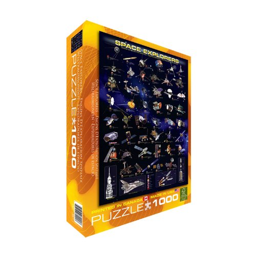 EuroGraphics Space Explorers 1000 Piece Puzzle