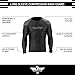 Elite Sports New Item Full Long Sleeve Compression, Mma, Bjj, No Gi, Cross Training Rash Guard, X-Large, Gray