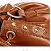 OVERMAL Women Leather Messenger Hobo Bags Handbag Shoulder Bag Tote Purse (Brown)
