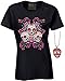 Awkward Styles Women's Floral Sugar Skulls T-Shirt Day of Dead Halloween Shirt
