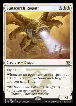 Magic: the Gathering - Sunscorch Regent (041/264) - Dragons of Tarkir