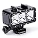 YOEMELY Shoot Waterproof LED Diving Fill Light, High Power Dimmable 98ft Underwater for GoPro Hero 6 5 4 3+ 3 and SJCAM Xiaomi Yi Action Cameras