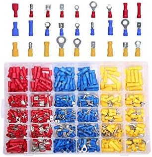 LLTrader480 pcs Electrical Connectors,Wire Terminals Crimp Connectors Electrical Terminals Kit Automotive Wire Connector Set