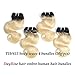 Dayrise Hair 9A Grade Ombre Human Hair Bundles Brazilian Virgin Hair Body Wave Two Tone T1b/613 Black to Blonde Hair Bundles (T1B/613 8 8 8 8)