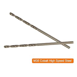 HARFINGTON 10pcs Cobalt Jobber Drill Bits 1.5mm