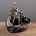 MeiHao Ceramic Backflow Incense Holder Incense Incense Burner Cones Stick Holder for Home Office Decor