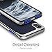 Spigen Neo Hybrid Designed for Apple iPhone X Case (2017) - Midnight Blue & Satin Silver
