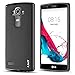 J&D Case Compatible for LG G4 Case, [Drop Protection] [Slim Cushion] Shock Resistant Protective TPU Slim Case for LG G4 Bumper Case - [Not Compatible with LG Stylo 4] - Black