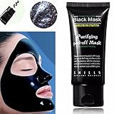 LuckyFine Blackhead Remover Cleaner Purifying Deep Cleansing Acne Black Mud Face Mask Peel-off