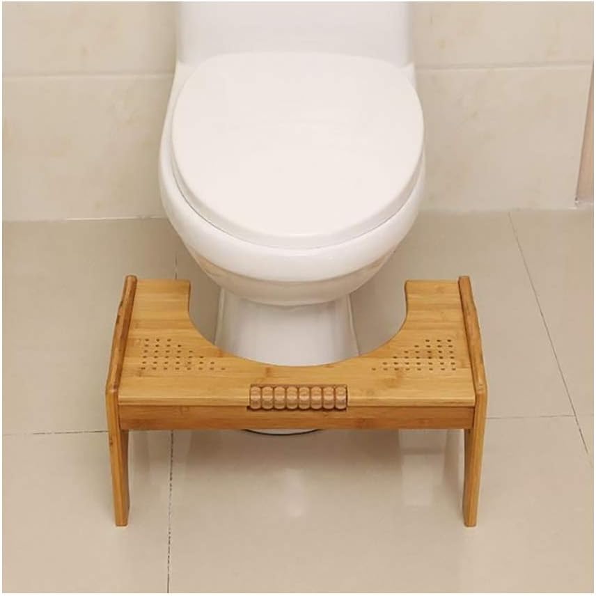 Yaohai Household Toilet Double Massage Toilet Stool Adult Children Available Toilet Squat Artifact Bathroom Chair (Color : A)
