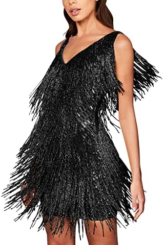 backless flapper dress Zapaka Women Black Ivory 1920s Dress Sexy Backless Vintage Party Dress Zapaka CA