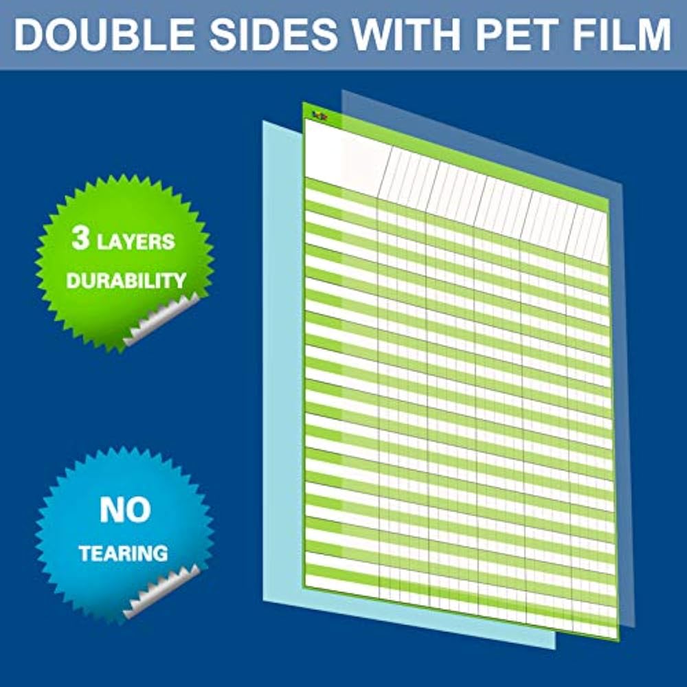 Dry erase chore chart target picture