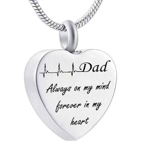 Misyou Always In My Heart Urn Necklace For Ashes