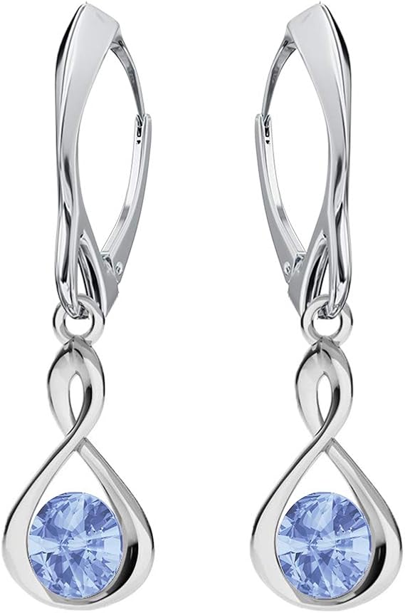 Borchie Orecchini A Nodo In Argento Sterling 925 - Confezione Regalo Kualitas