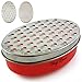 Cheese Grater with Airtight Storage Container - We’ve Been Rated Best Handheld Shredder for Cheese, Eggs & Vegetables - Ideal for Dad/Mom/Grandma