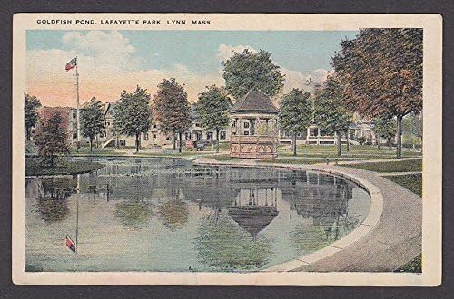 Goldfish Pond Lafayette Park Lynn Ma Postcard 1920s At Amazon S