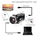Video Camera HD 1080P IR Night Vision Camcorder 24MP Digital Camera with External Microphone and Remote Control