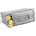 Multilayer Colored Pencil Case, Large, 72 Slots Gray Pen Bag
