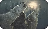 River's Edge Wolves Memory Foam Mat, 31.5 x 20