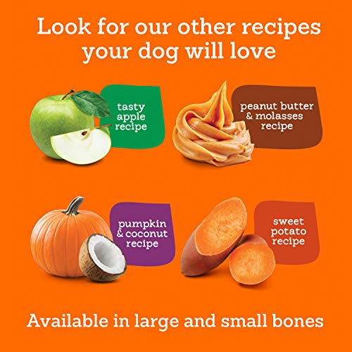 Riley's Organic Dog Treats - Small Bone Sweet Potato Dog Treats - USDA Organic, Certified Vegan and Non GMO Project Verified Dog Biscuits - 100% Human Grade - 9 Oz Carton