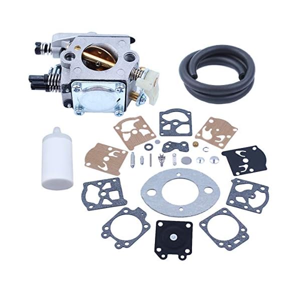 Haishine Vergaser Vergaserkit fÃ¼r Kraftstoff Filterschlauch fÃ¼r Husqvarna 50 51 55 Rancher-KettensÃ¤gen – Bild 4
