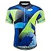 voofly Men's Cycling Jersey Set Men Short Sleeve Compression Bike Shorts Gel Padded Biking Clothing