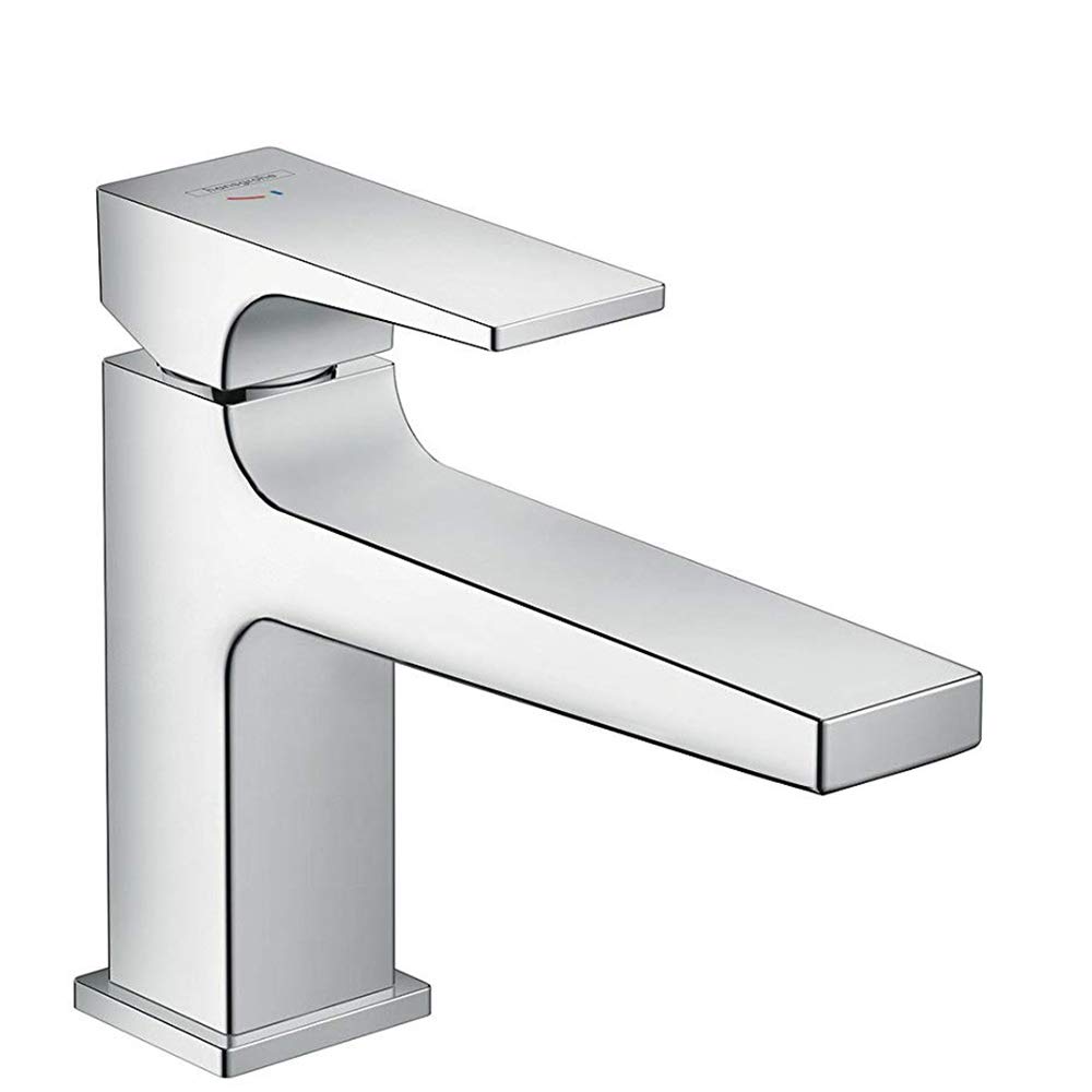 hansgrohe Metropol Basin Tap 100 CoolStart with Lever Handle, Push-Open waste, chrome — image 1