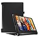 Fintie Case for Lenovo Yoga Tab 3 10 (NOT Fit Lenovo Yoga Tab 3 Pro 10 / Yoga Tab 3 Plus 10.1), Premium PU Leather Folio Cover with Auto Sleep/Wake Feature for Yoga Tab3 10.1-Inch Tablet, Black