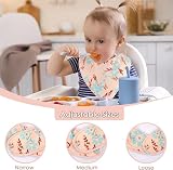 Newthinking 10 Pack Girl Dribble Bibs 100% Cotton with Adjustable Snaps view 5