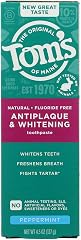 Toms of Maine Whitening Peppermint Toothpaste, 4.5 OZ