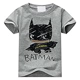 Sun Baby Toddler T-Shirt for Batman Fans Superhero Graphic Short Sleeve Cotton Tee by