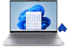 Lenovo ThinkBook 16 Gen 8 16" WUXGA Laptop – Intel Core Ultra 7 255H, 16GB RAM, 512GB SSD, Windows 11 Pro, Newest Model (with