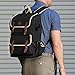 GOgroove Full-Size Camera Backpacks for Photographers - DSLR Camera Backpack with 15.6 in. Laptop Space, Accessory Storage, Tripod Holder, Waterproof Camera Bag for Canon EOS REBEL T7 & More (Black)