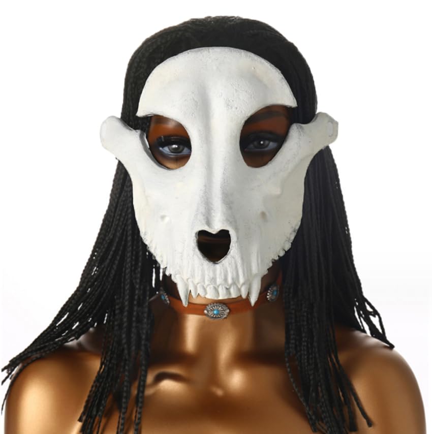 Ghost Mask Skull Full Face Mask Halloween Horror Mask Creepy Party Mask Scary Cosplay Mask Skeleton Mask Realistic Evil Dead Mask Zombie Mask Halloween Party Prop Grim Reaper Dress Up Fancy Dress